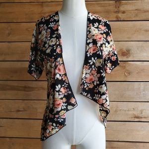 💥💥 Lularoe Floral Opened Front Cardigan Size 2